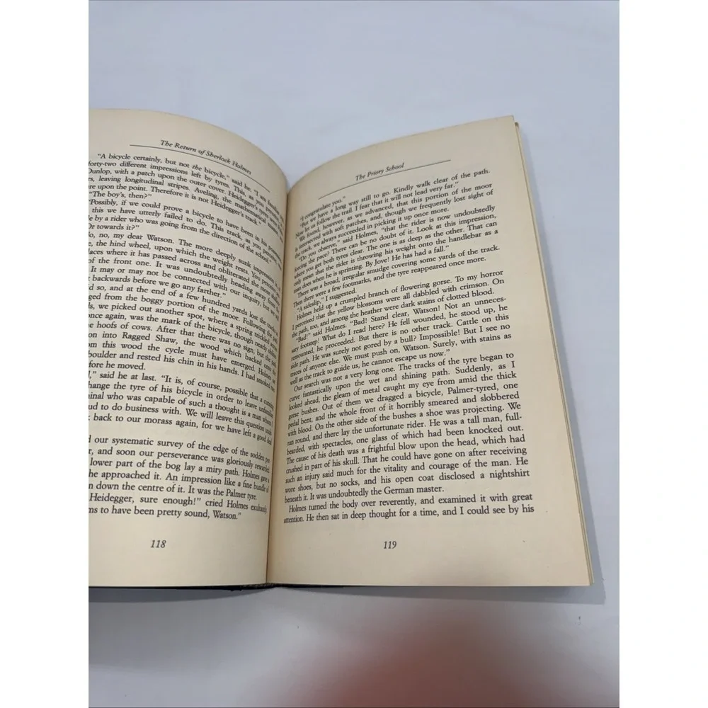 Reader's Digest The Return of Sherlock Holmes Arthur Conan Doyle Hardcover Book